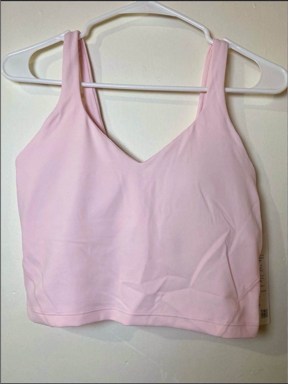 lululemon athletica Light Pink V-Neck Low-Impact Sports Bra